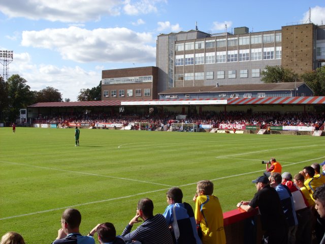 The North Stand During the Match